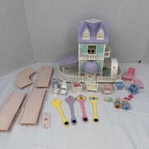 Vintage Fisher-Price Precious Places Baby's Nursery Cottage 5161 Boxed Set 1989